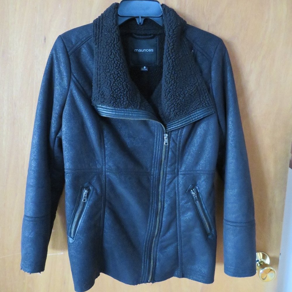Maurices Asymmetrical Zipper Jacket